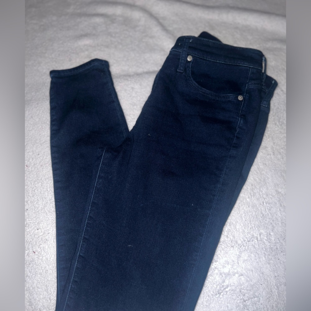 J Crew Women's Tall Skinny Leg Jeans | Dark Denim | - Picture 3 of 11